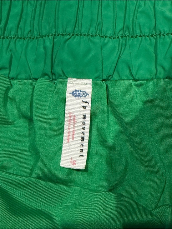 FP Movement by Free People Pants - FP Movement by Free People Green Athletic Shorts with Elastic Waist size Large